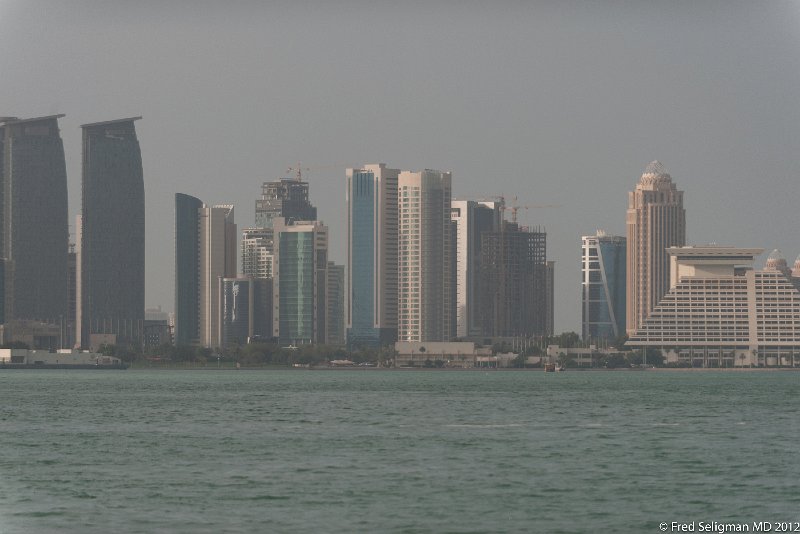 20120408_164636 Nikon D3 2x3.jpg - View of Qatar skyscrapers from Corniche